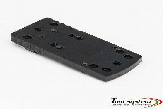 toni system red dot dovetail mount for glock       type a