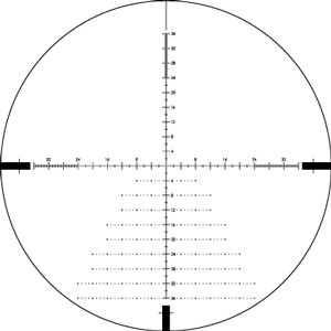 vortex diamondback tactical  riflescope ffp ebr c reticle moa