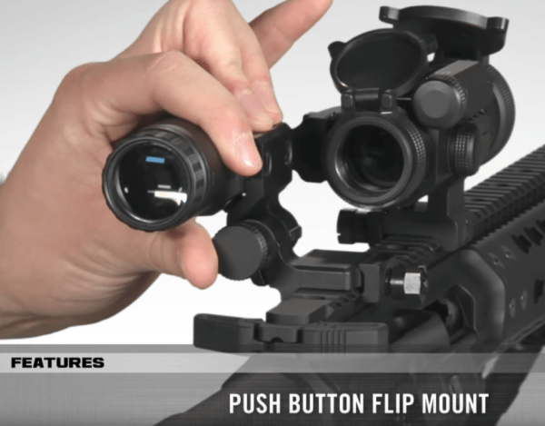vortex vmx t magnifier with built in flip mount
